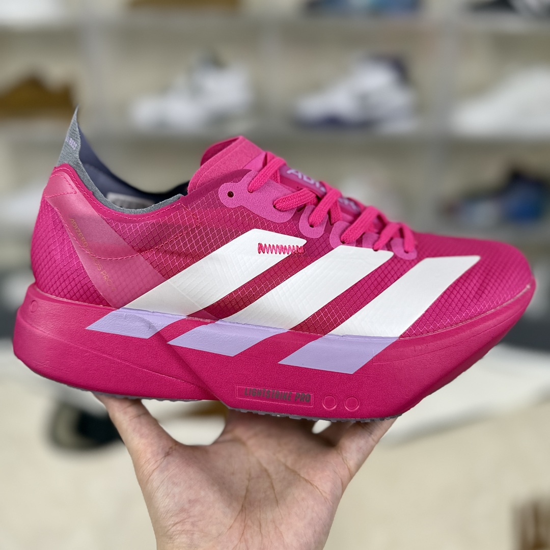 Adidas Adizero Adios Pro 4: Comfortable, Shock-Absorbing Pink Running Shoes 8 cmp i1752781353562 2386 0 5