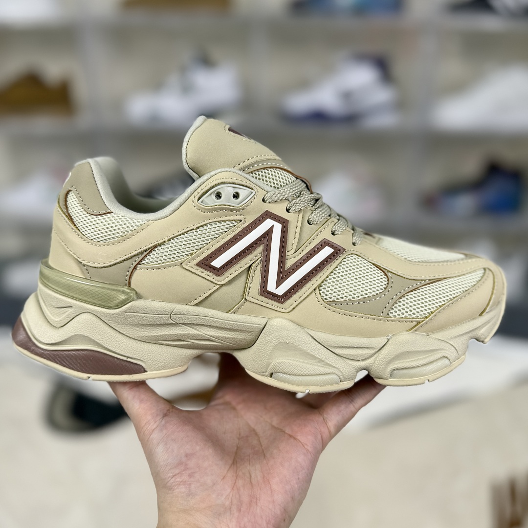 New Balance 9060 Cream/Brown Unisex Running Shoes - Style & Comfort 7 cmp i1752781374525 119 0 5