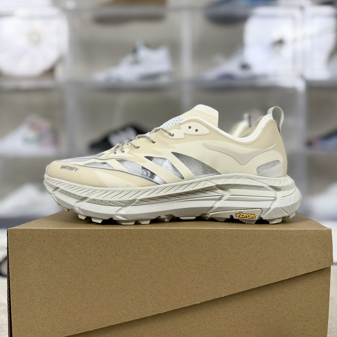 Satisfy x Hoka One One Mafate Speed 4 White Running Shoes Unisex 10 cmp i1752859766789 1662 0 8
