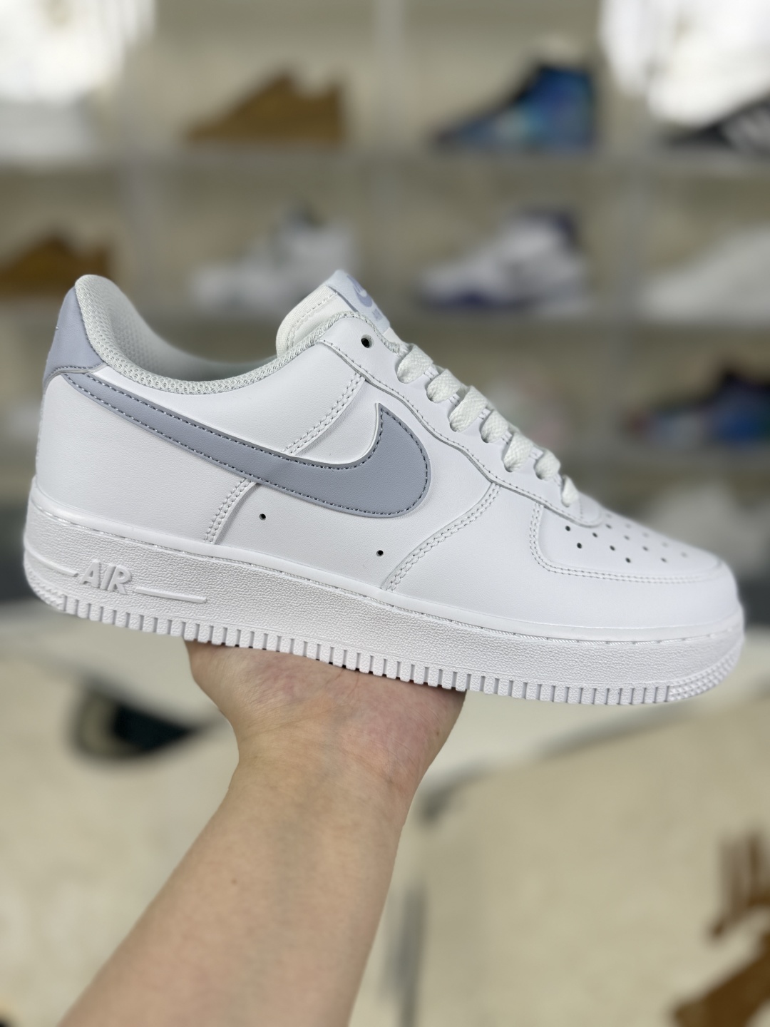 Nike Air Force 1 Low White Grey Casual Shoes FJ4146-117, All-Match Non-Slip 2 cmp i1752859885361 3959 0 0