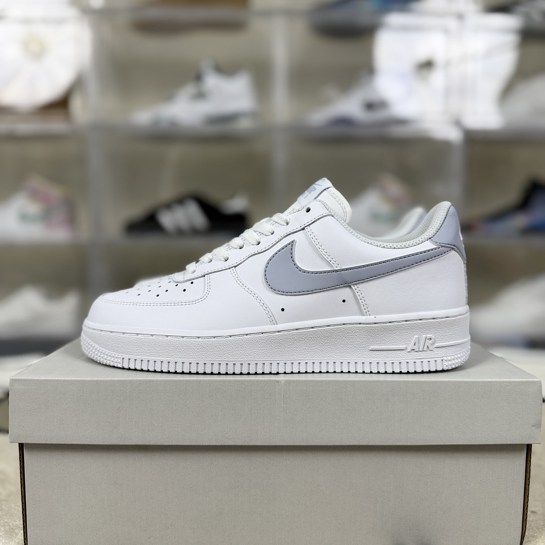 Nike Air Force 1 Low White Grey Casual Shoes FJ4146-117, All-Match Non-Slip 10 cmp i1752859885365 8865 0 8