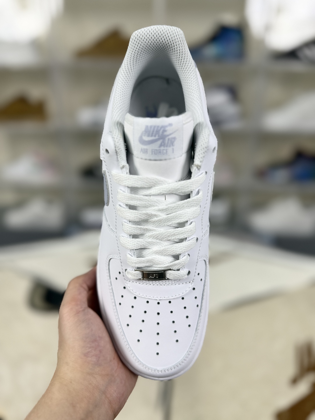 Nike Air Force 1 Low White Grey Casual Shoes FJ4146-117, All-Match Non-Slip 5 cmp i1752859885376 1262 0 3