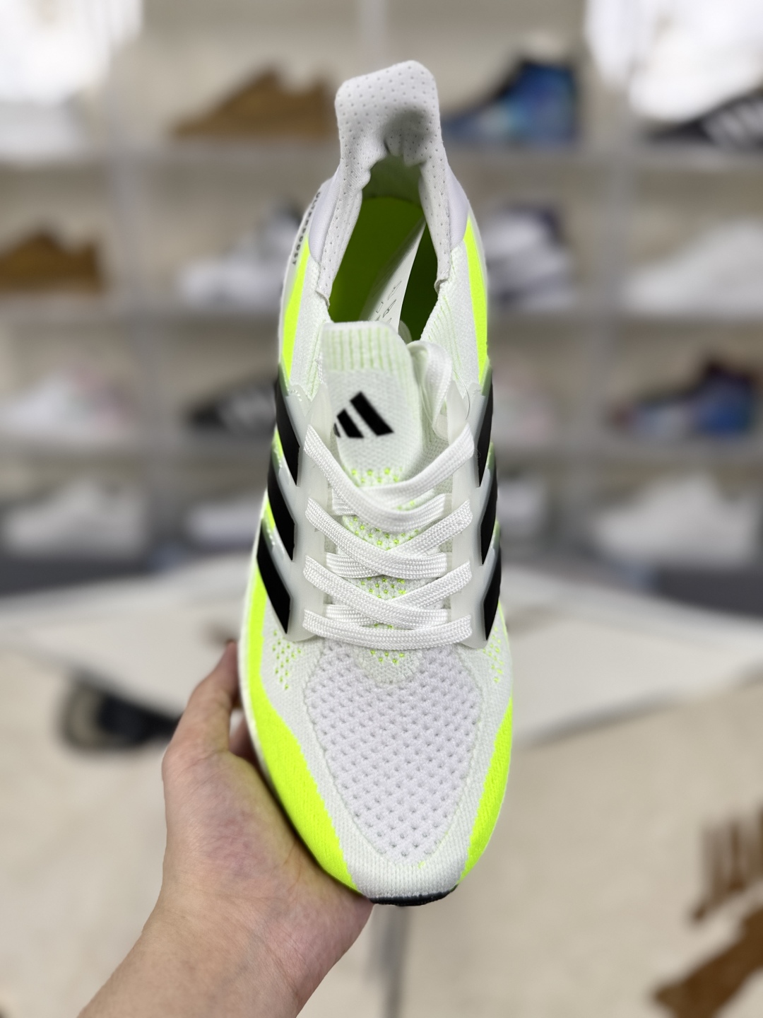 Adidas Ultraboost 5.0 Running Shoes - White/Fluorescent Green - Comfortable and Durable 5 cmp i1752960816811 9444 0 3