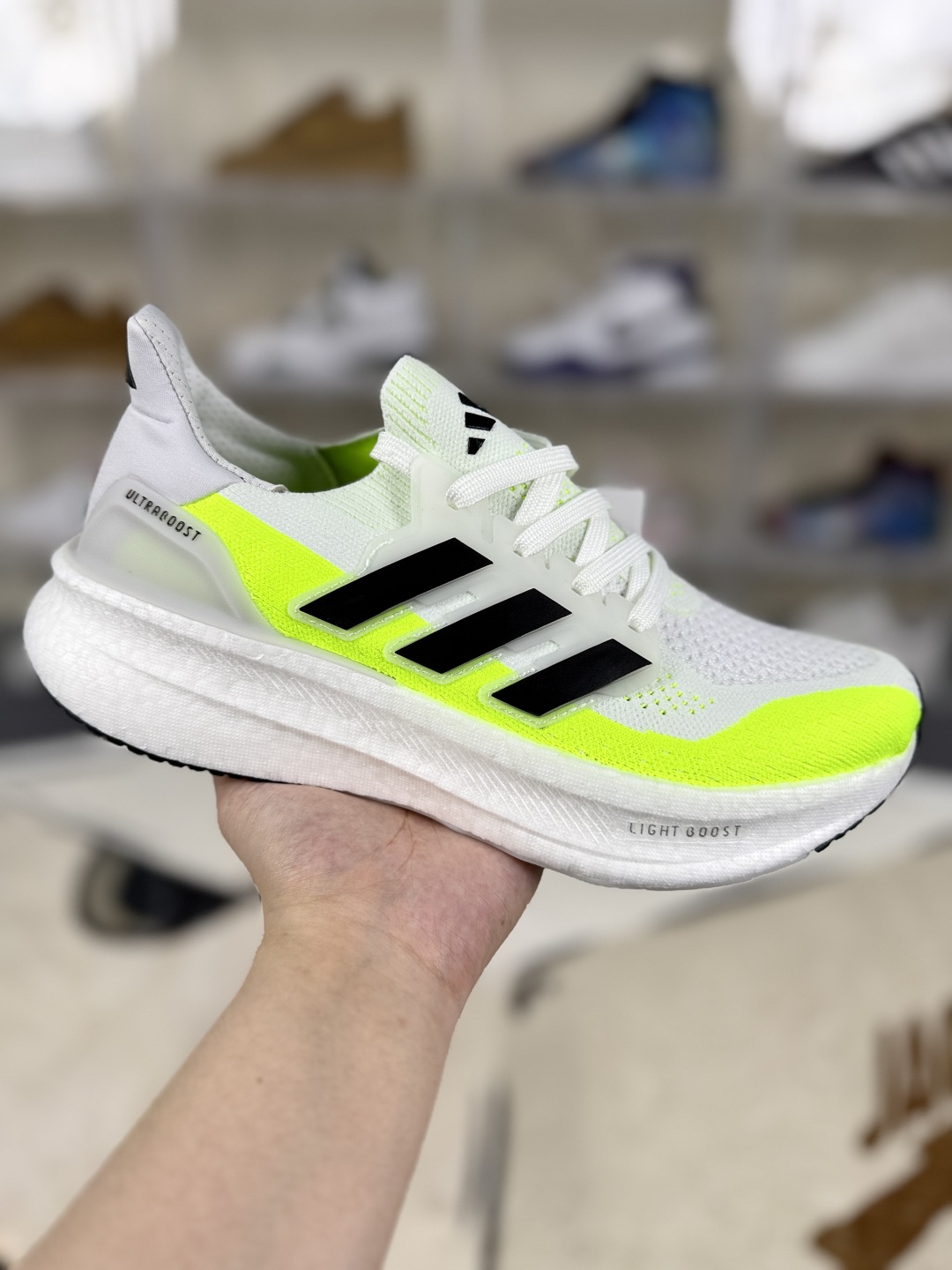 Adidas Ultraboost 5.0 Running Shoes - White/Fluorescent Green - Comfortable and Durable 2 cmp i1752960820758 7496 0 0