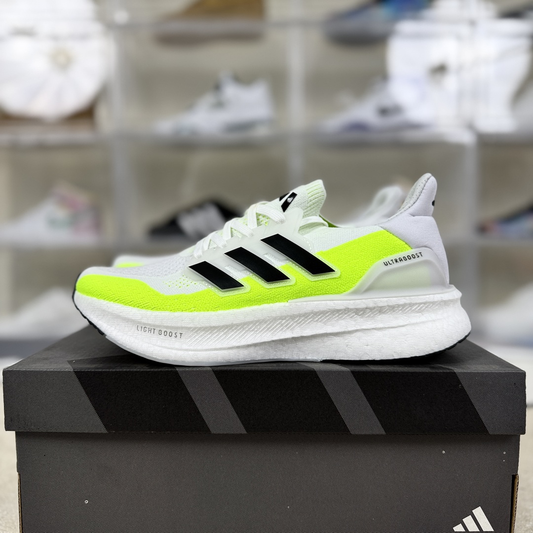 Adidas Ultraboost 5.0 Running Shoes - White/Fluorescent Green - Comfortable and Durable 10 cmp i1752960830010 7882 0 8