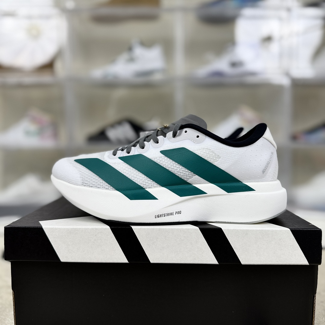 Adidas Adizero Evo SL White Green Running Shoes - Lightweight & Comfortable 9 cmp i1752962564115 2566 0 8