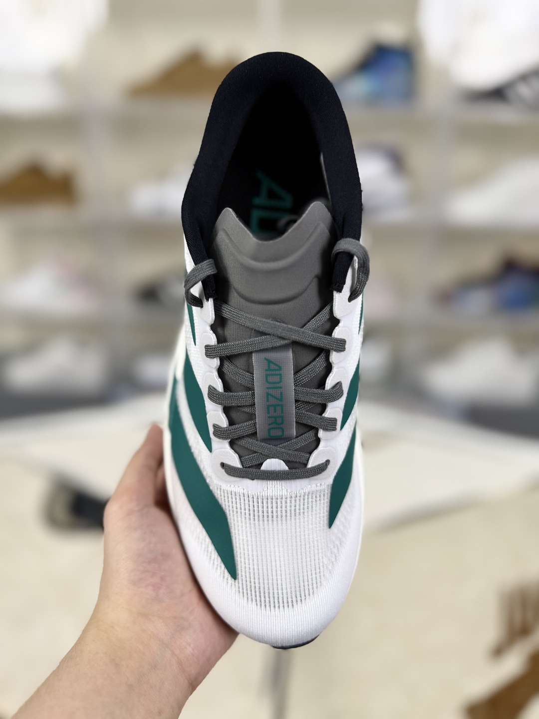 Adidas Adizero Evo SL White Green Running Shoes - Lightweight & Comfortable 4 cmp i1752962595715 3999 0 3