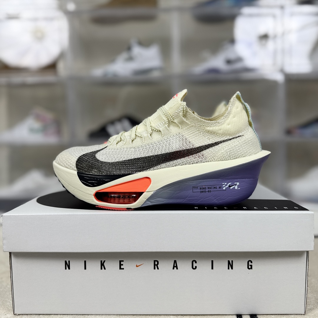 Nike Alphafly 3: Full Carbon Fiber Plate, Lightweight Running Shoes - White/Purple 9 cmp i1753128652348 2628 0 8