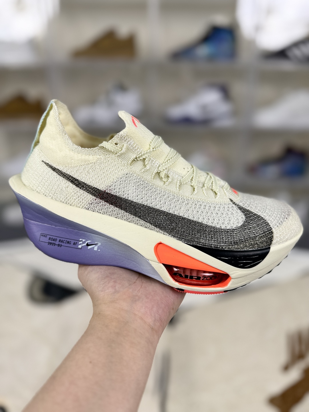 Nike Alphafly 3: Full Carbon Fiber Plate, Lightweight Running Shoes - White/Purple 1 cmp i1753128652387 2974 0 0