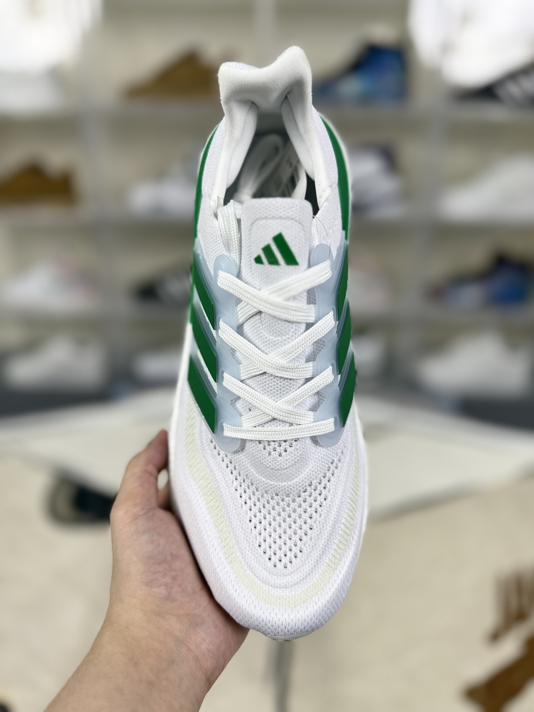 Adidas Ultraboost Light White Green Men's Running Shoes - Breathable & Cushioned 4 cmp i1753128797824 2552 0 3