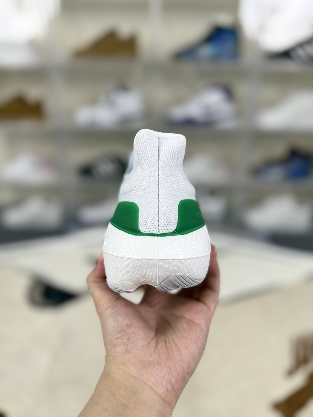 Adidas Ultraboost Light White Green Men's Running Shoes - Breathable & Cushioned 3 cmp i1753128798598 3639 0 2