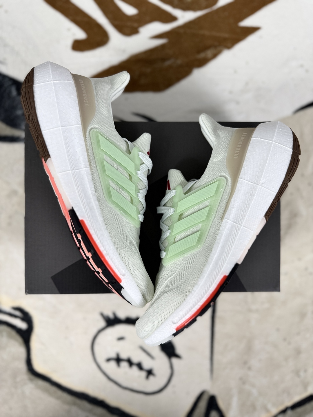 Adidas Ultraboost Light Running Shoes - Breathable, Cushioned, Matcha Green 6 cmp i1753128956750 4360 0 6
