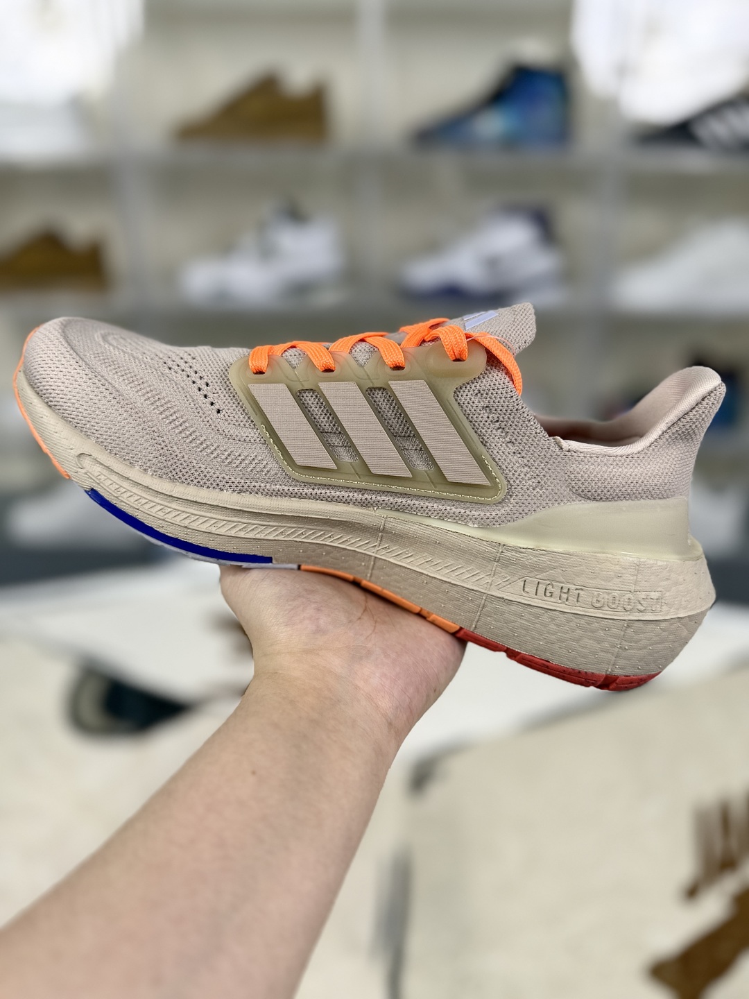 Adidas Ultraboost Light Men's Running Shoes - Breathable, Slip-Resistant, Brown-Orange 2 cmp i1753129123814 2910 0 1