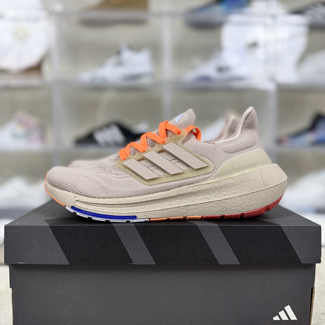 Adidas Ultraboost Light Men's Running Shoes - Breathable, Slip-Resistant, Brown-Orange 9 cmp i1753129123830 7700 0 8