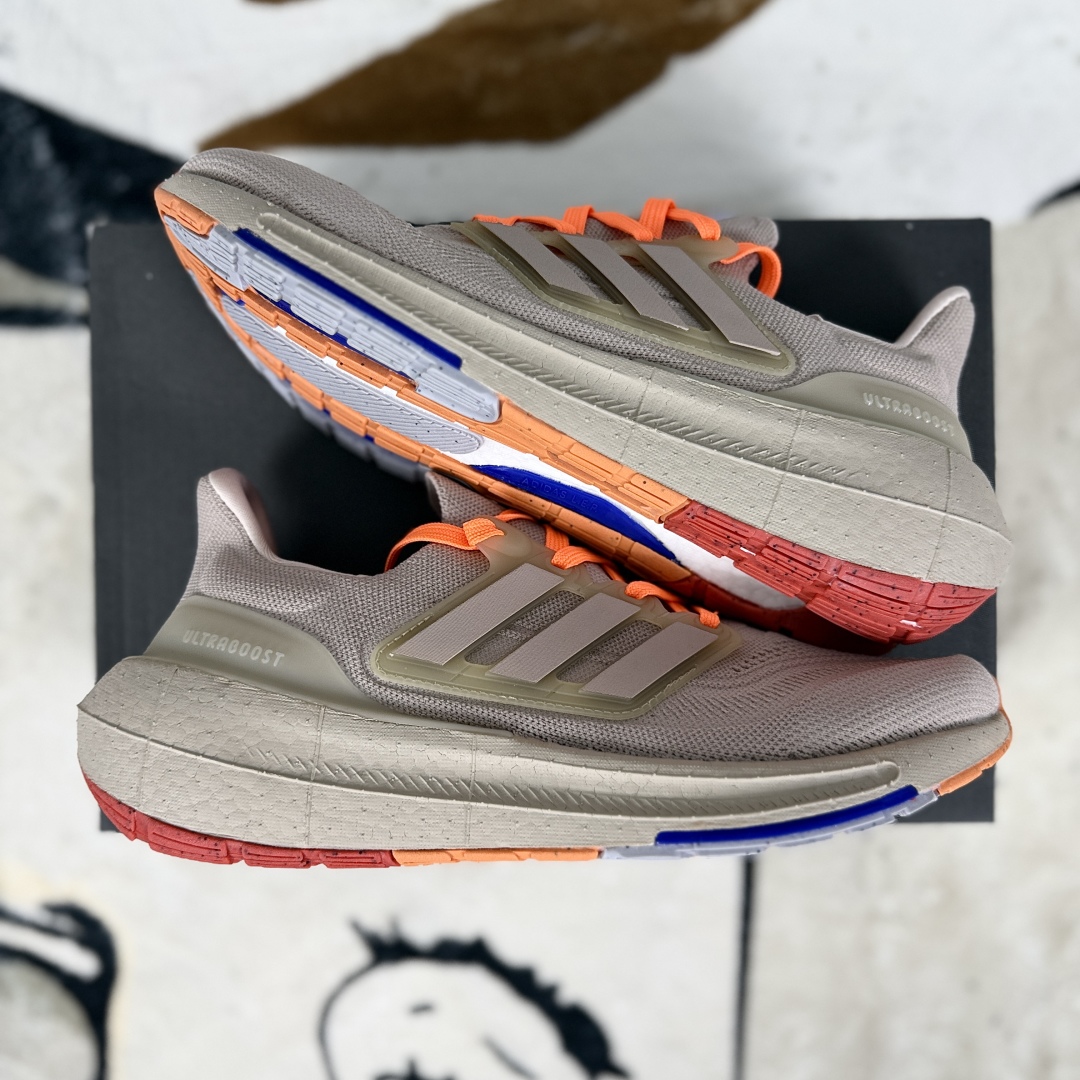 Adidas Ultraboost Light Men's Running Shoes - Breathable, Slip-Resistant, Brown-Orange 8 cmp i1753129123841 9831 0 7