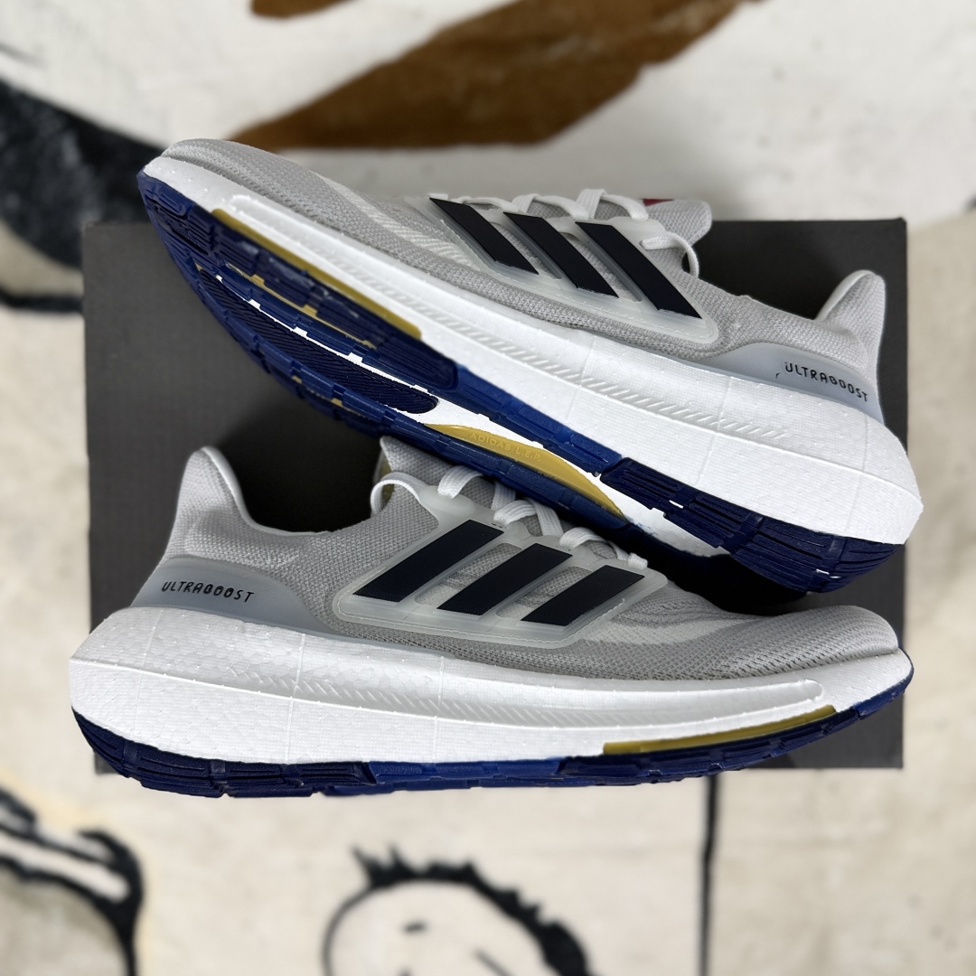 Adidas Ultraboost Light Running Shoes - Breathable, Slip-Resistant, White/Blue 8 cmp i1753129147512 7327 0 7
