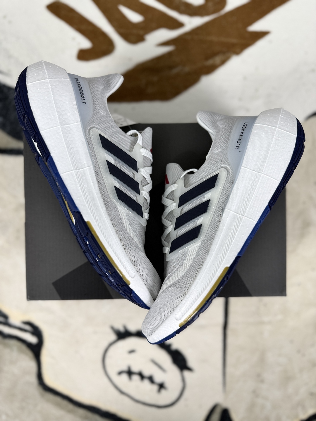 Adidas Ultraboost Light Running Shoes - Breathable, Slip-Resistant, White/Blue 5 cmp i1753129151572 1709 0 6