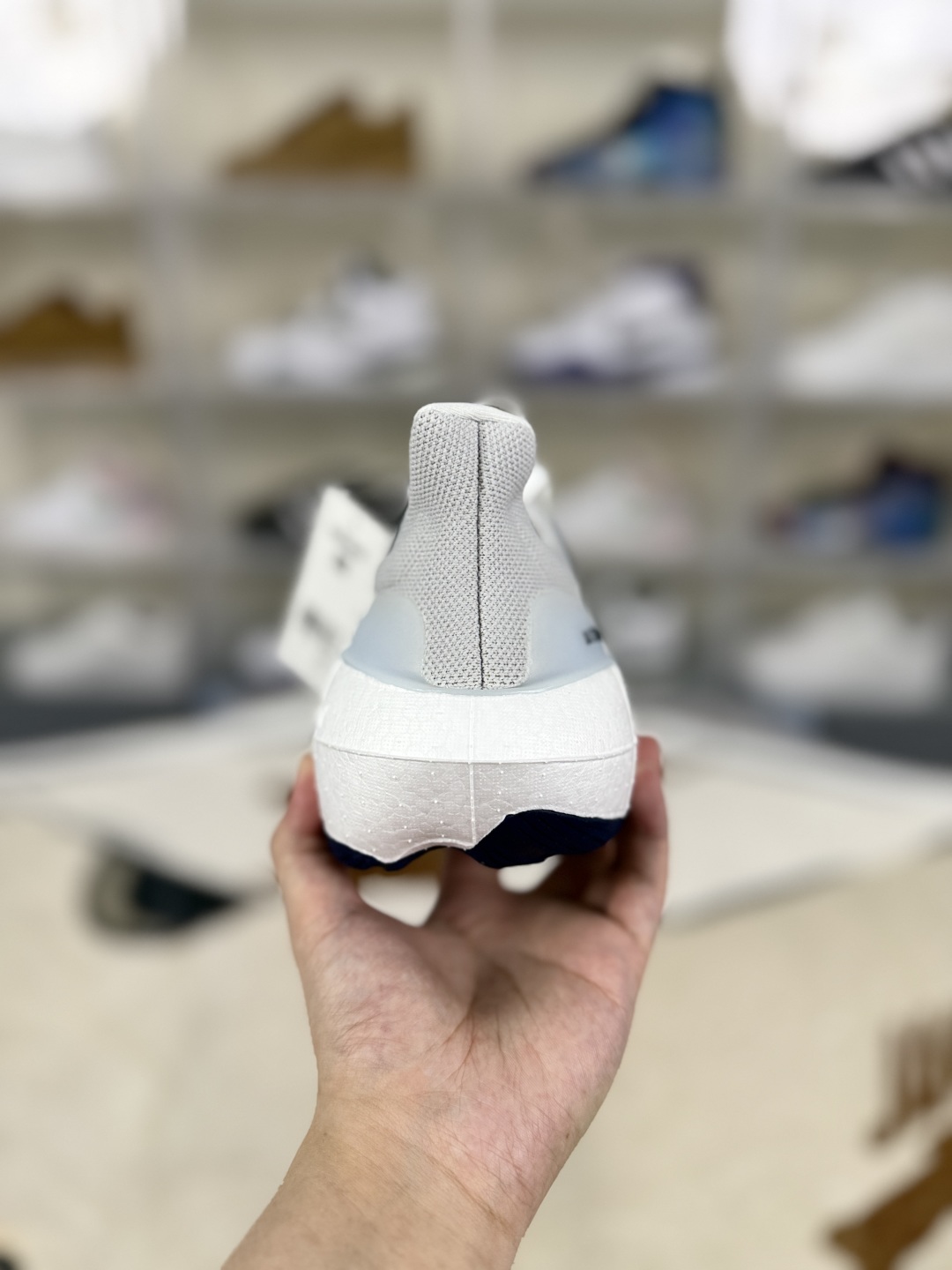 Adidas Ultraboost Light Running Shoes - Breathable, Slip-Resistant, White/Blue 3 cmp i1753129153016 4783 0 2