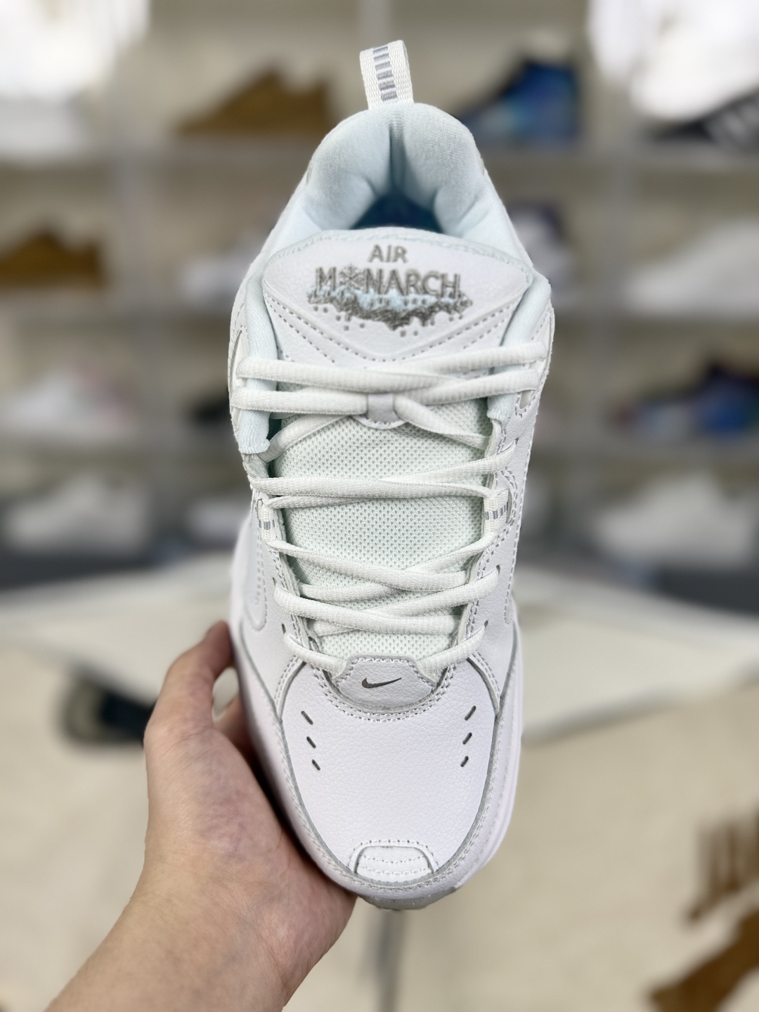Nike Air Monarch IV 'Snow Day' Leather Low-Top Sneakers for Men and Women 4 cmp i1753207830487 8643 0 3