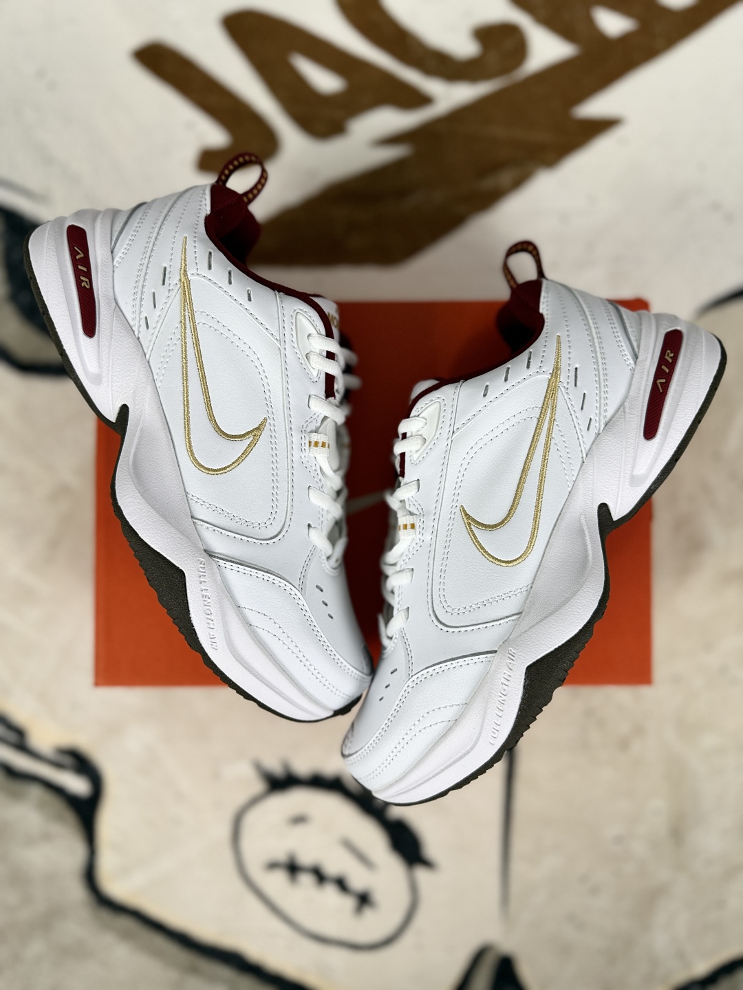 Nike Air Monarch IV CNY 'Year of The Snake' White Gold Sneakers IB4607-171 6 cmp i1753208049777 1744 0 6