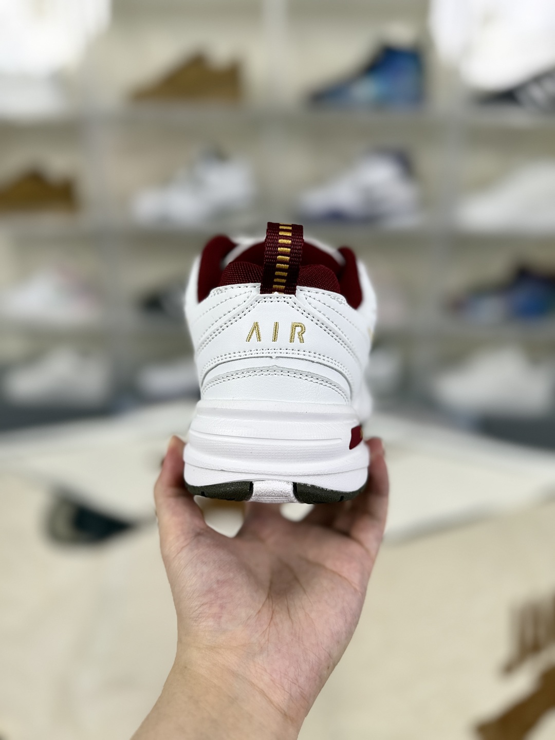 Nike Air Monarch IV CNY 'Year of The Snake' White Gold Sneakers IB4607-171 4 cmp i1753208051454 8418 0 2