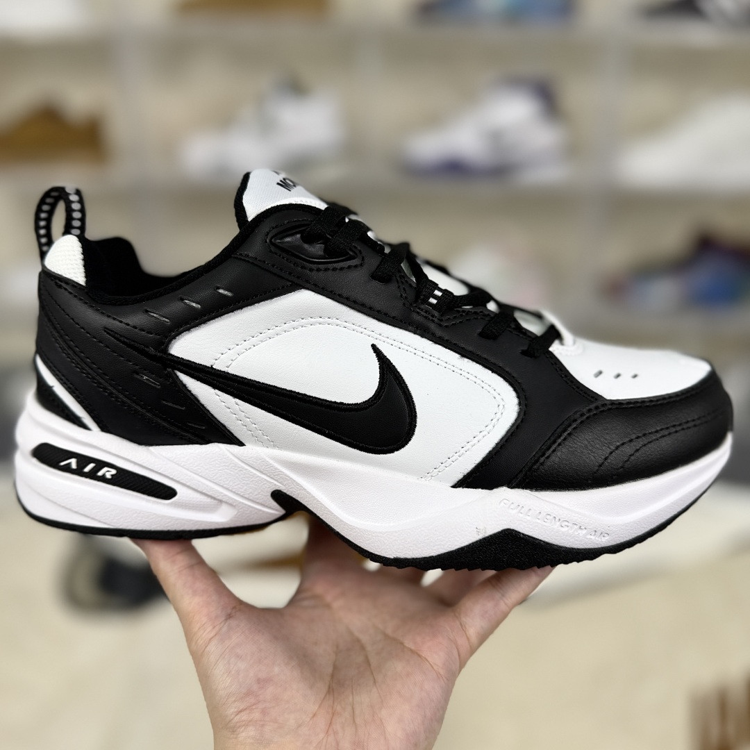 Nike Air Monarch IV Sneakers - Black & White Panda - Classic Retro Style 8 cmp i1753208084857 5582 0 5