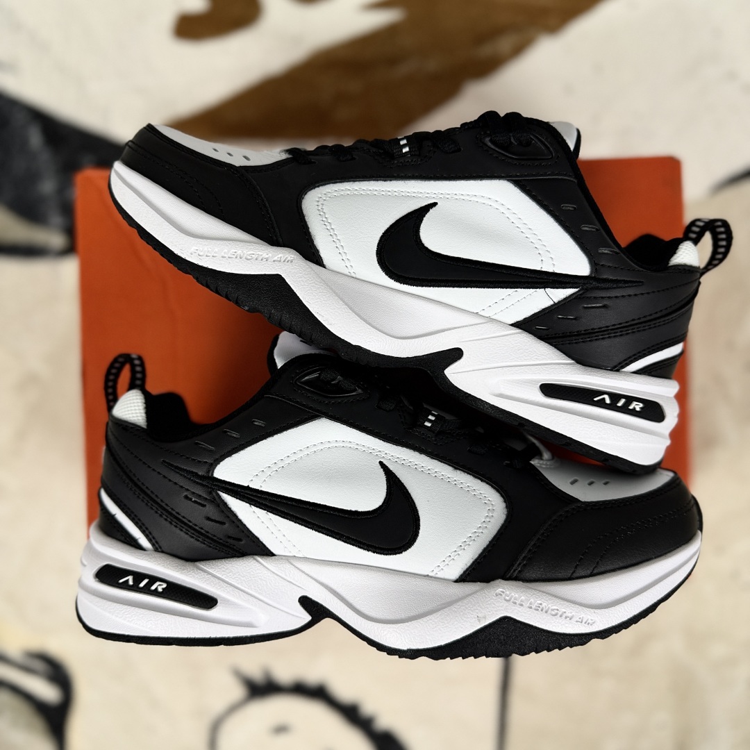 Nike Air Monarch IV Sneakers - Black & White Panda - Classic Retro Style 9 cmp i1753208088804 394 0 7
