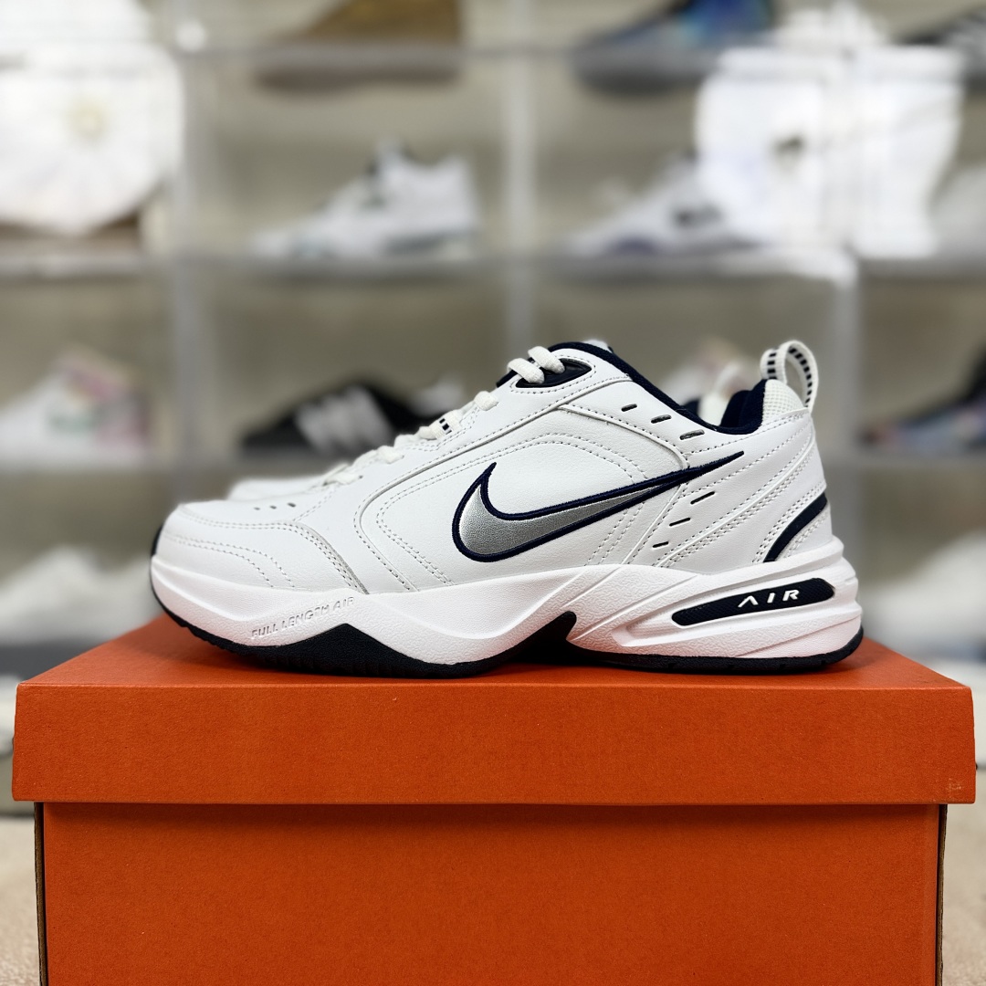 Nike Air Monarch IV White/Navy: Classic Comfort, Retro Style, Everyday Sneaker 9 cmp i1753208169588 8819 0 8