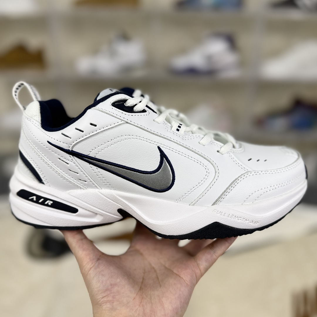Nike Air Monarch IV White/Navy: Classic Comfort, Retro Style, Everyday Sneaker 7 cmp i1753208170966 5841 0 5