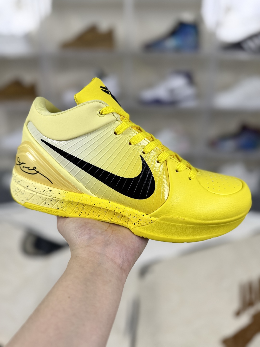 Nike Zoom Kobe 4 Protro CHBL Basketball Shoes - Yellow, Comfortable and Durable 1 cmp i1753208205281 4182 0 0