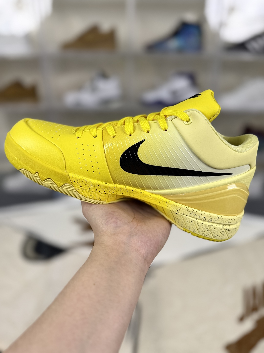Nike Zoom Kobe 4 Protro CHBL Basketball Shoes - Yellow, Comfortable and Durable 2 cmp i1753208208119 7250 0 1