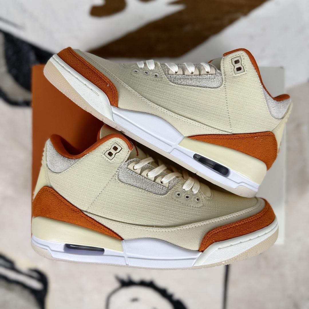 Jordan Air 3 Retro TEX Fossil Starfish Sneakers - Comfort & Style 9 cmp i1753302302202 3505 0 7