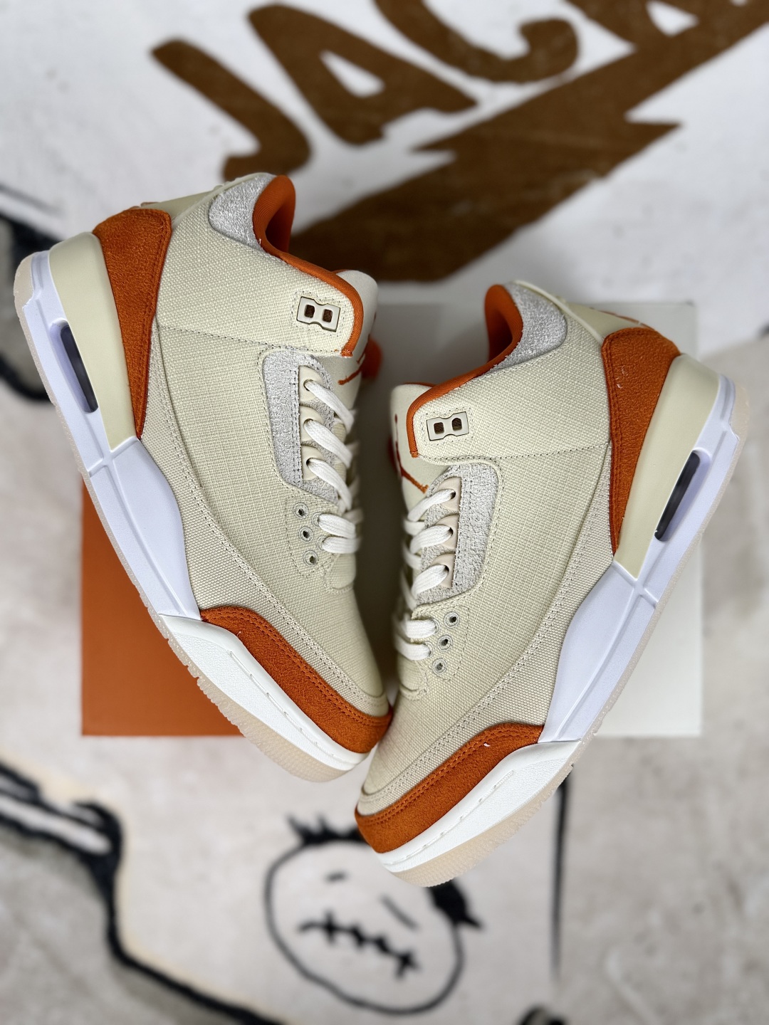 Jordan Air 3 Retro TEX Fossil Starfish Sneakers - Comfort & Style 6 cmp i1753302304970 2160 0 6