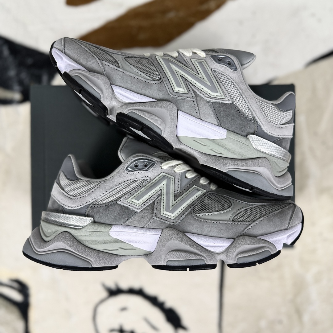 New Balance 9060 Gray Running Shoes - Retro Style, Modern Comfort 9 cmp i1753302500131 333 0 7