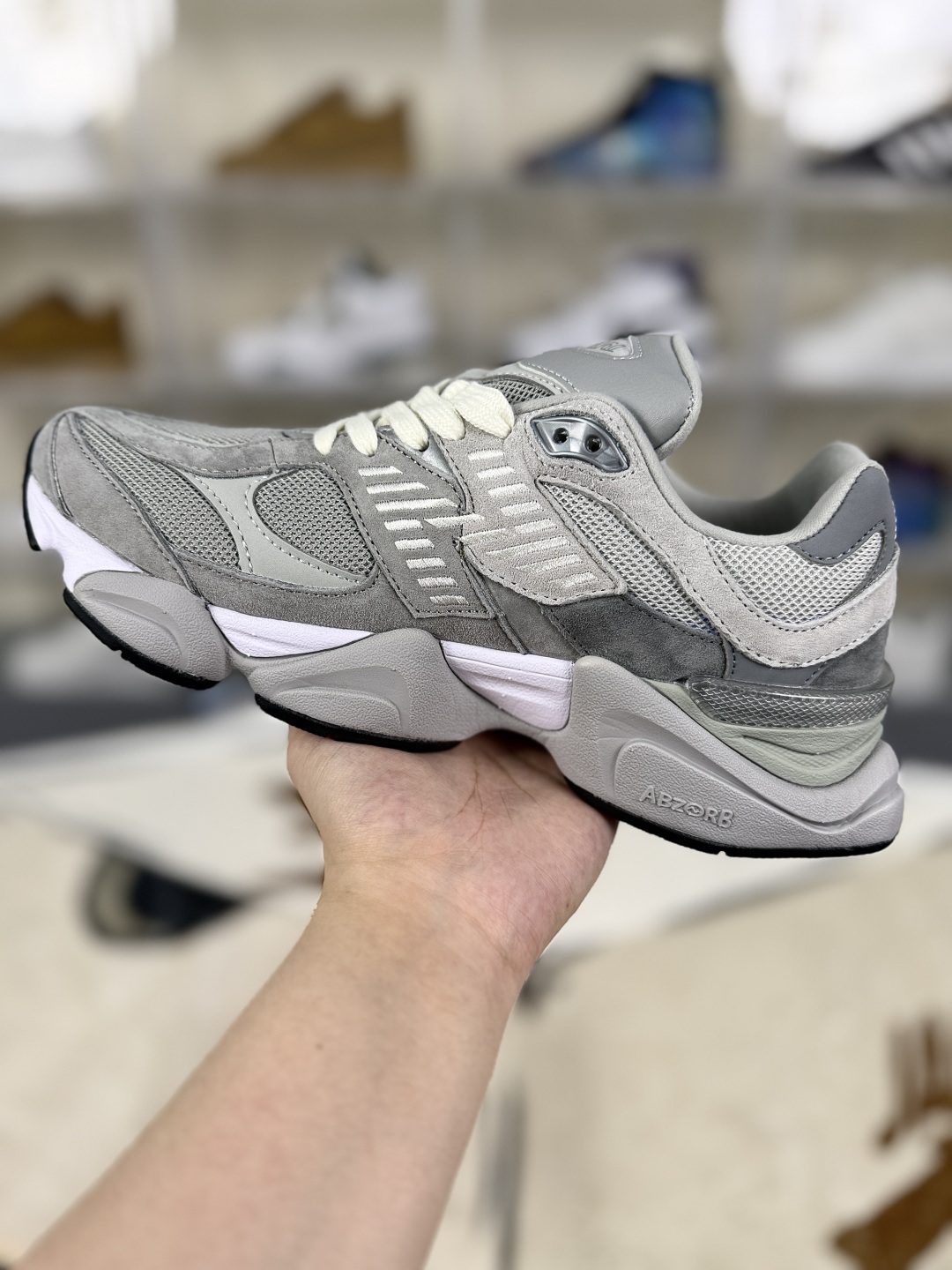 New Balance 9060 Gray Running Shoes - Retro Style, Modern Comfort 3 cmp i1753302518319 2619 0 1