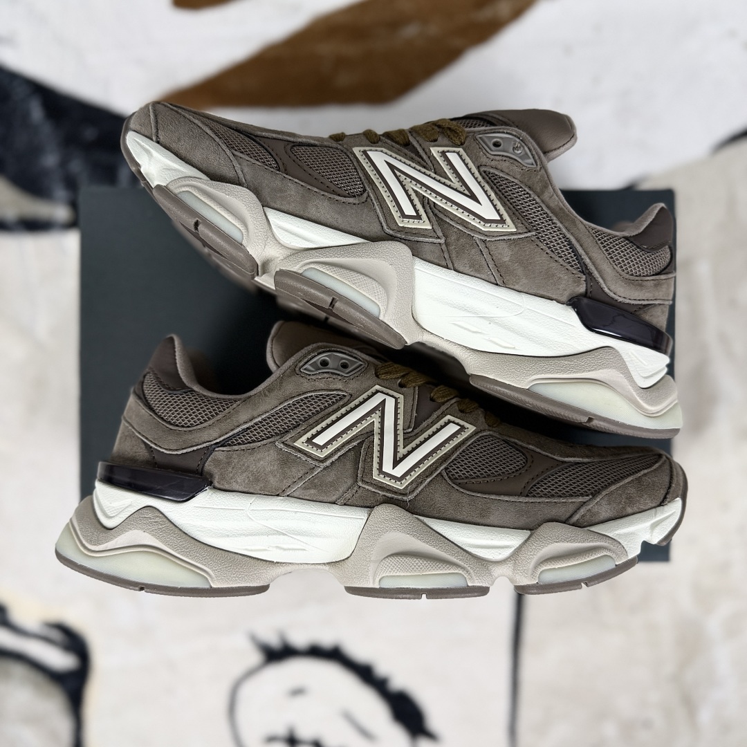 New Balance NB 9060: Comfortable, Versatile Low-Top Sneakers - Unisex Brown 8 cmp i1753302541819 9115 0 7