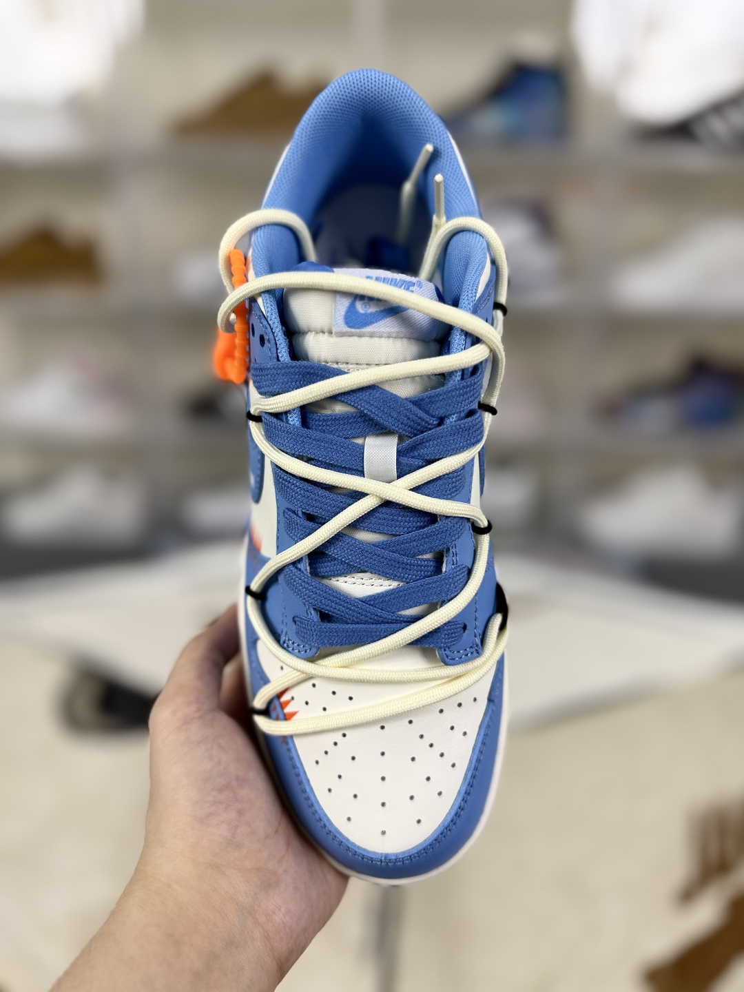 Nike Dunk Low Off-White University Blue Sneakers - Stylish and Comfortable 4 cmp i1753477093315 875 0 8