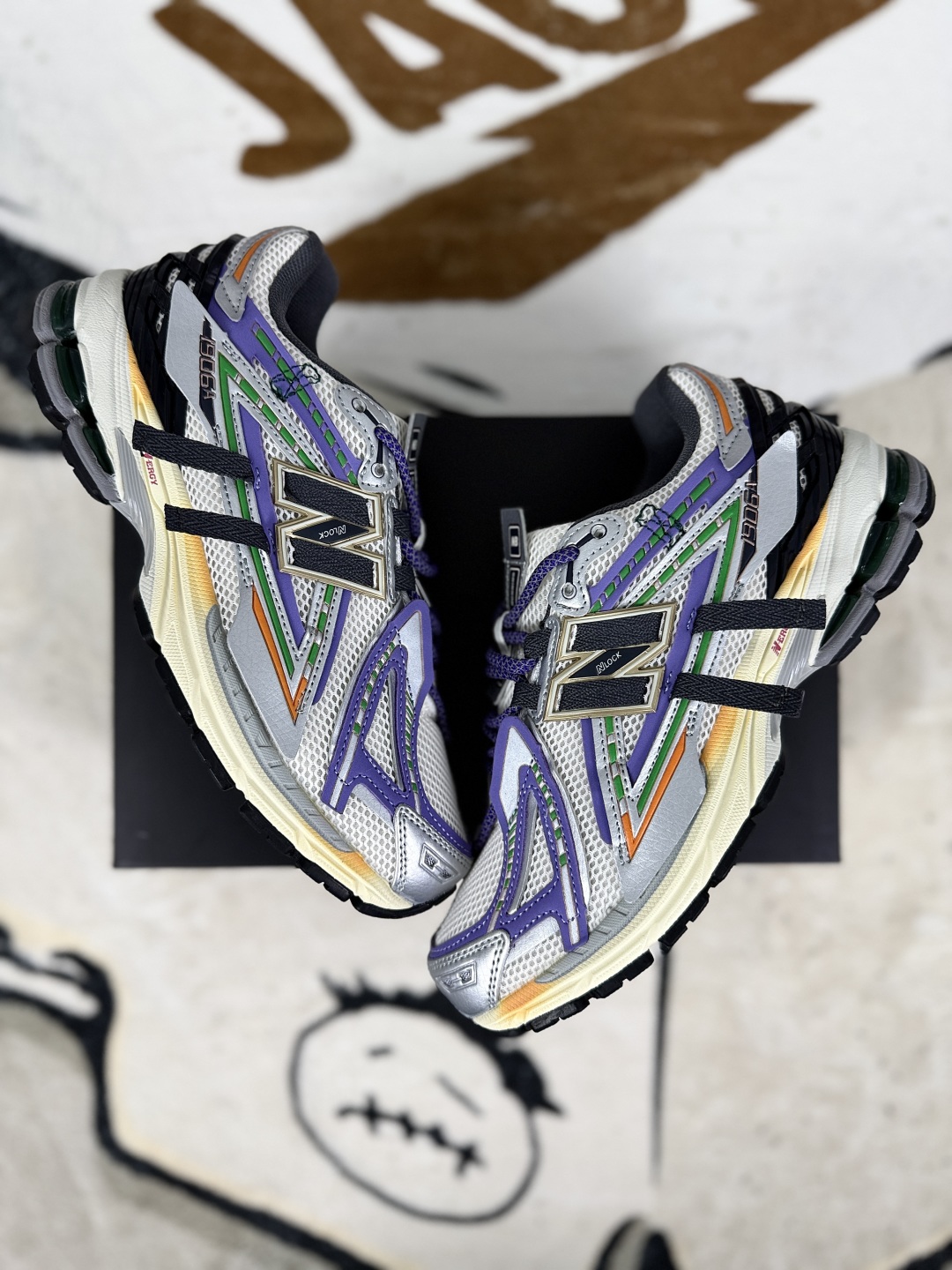 New Balance 1906R '811 Manufacturing' Running Shoes - Gray, Silver, & Purple 5 cmp i1753731852517 6383 0 6