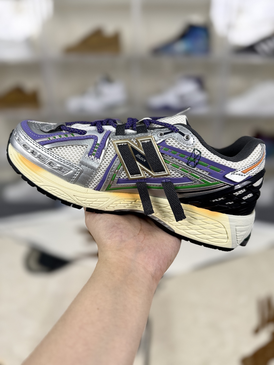 New Balance 1906R '811 Manufacturing' Running Shoes - Gray, Silver, & Purple 2 cmp i1753731852517 7619 0 1