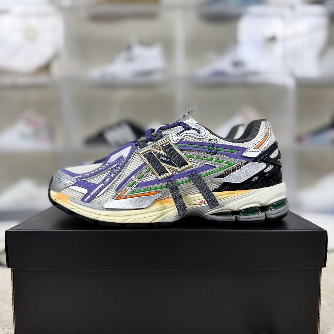 New Balance 1906R '811 Manufacturing' Running Shoes - Gray, Silver, & Purple 9 cmp i1753731861968 6366 0 8