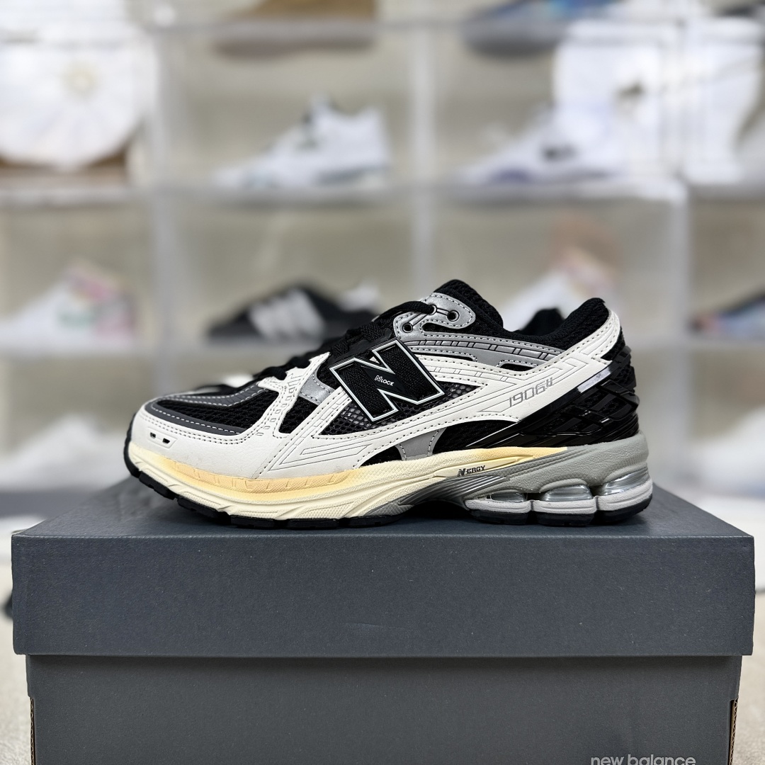 New Balance 1906U Unisex Running Shoes - Black/Beige, Comfortable and Stylish 9 cmp i1753816728056 5061 0 8