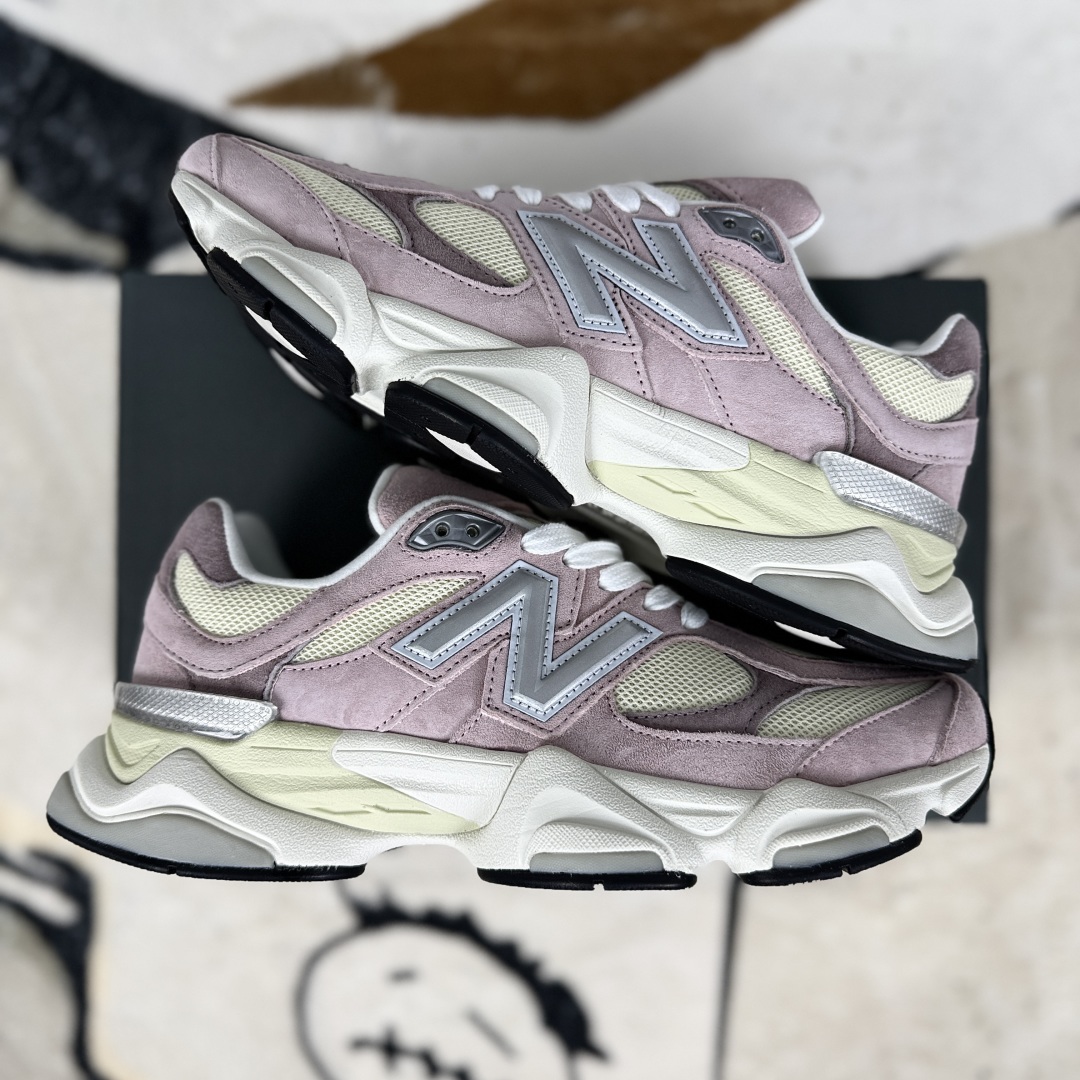 New Balance 9060 LBC Rose Sugar Fashion Sneakers Unisex Low-top Running Shoes 9 cmp i1753816754399 4957 0 7