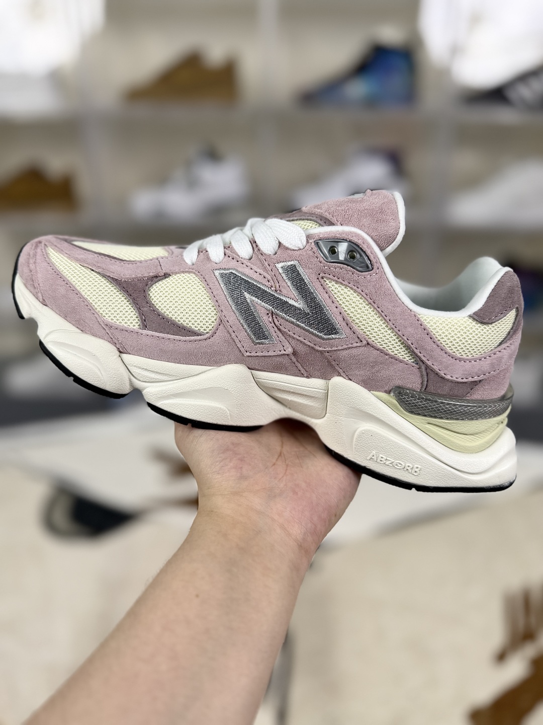 New Balance 9060 LBC Rose Sugar Fashion Sneakers Unisex Low-top Running Shoes 3 cmp i1753816776720 2443 0 1