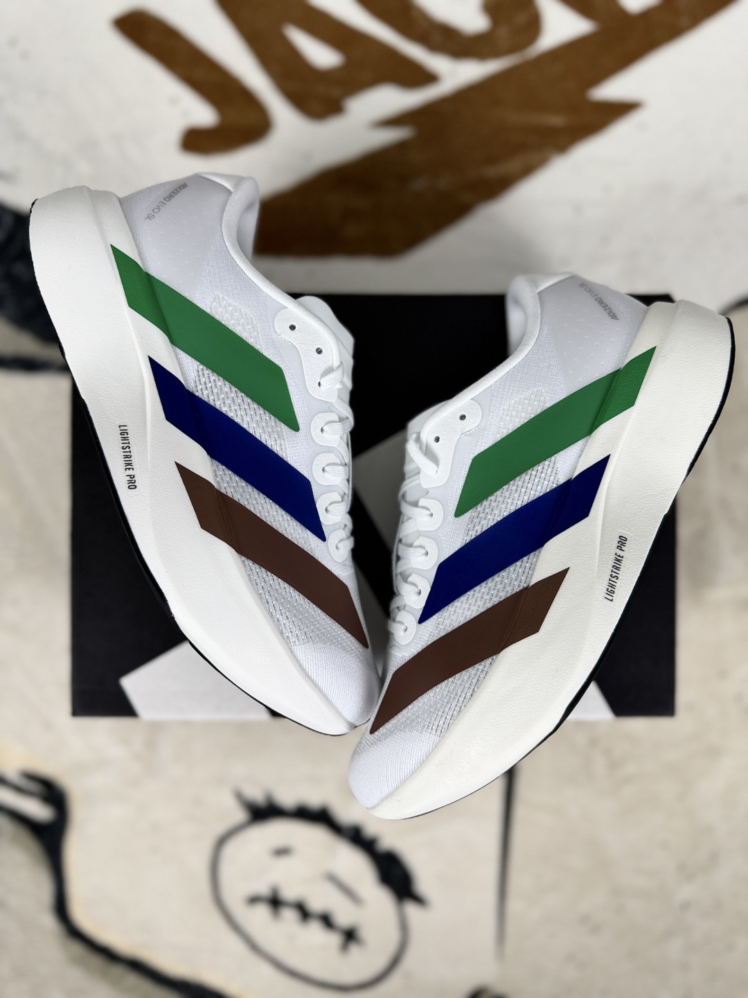 Humanrace x Adidas Adizero Evo SL Running Shoes - White Multi-color 5 cmp i1753816883237 4335 0 6