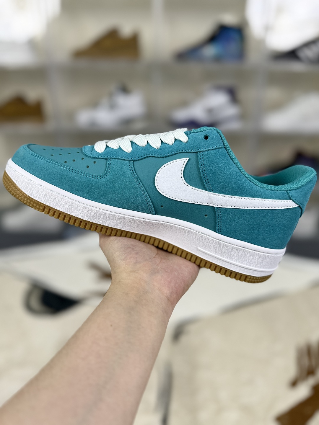 Nike Air Force 1 Low Teal White Sneaker: Comfortable and Stylish 2 cmp i1753987039079 9844 0 1