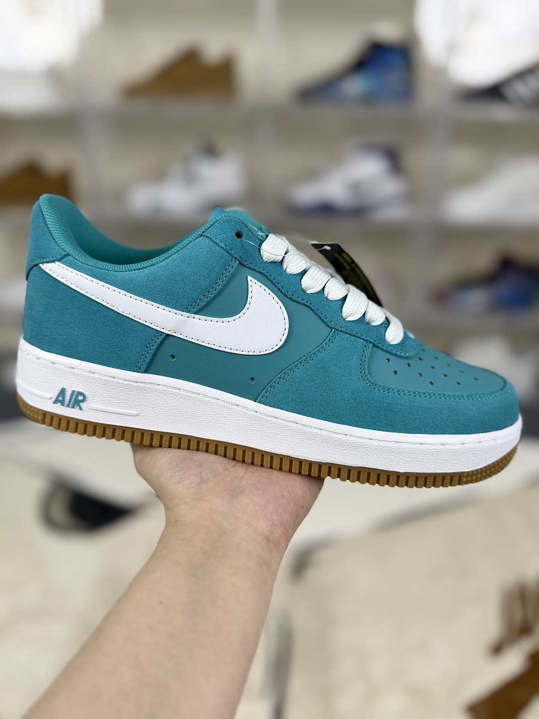 Nike Air Force 1 Low Teal White Sneaker: Comfortable and Stylish 1 cmp i1753987042760 4327 0 0