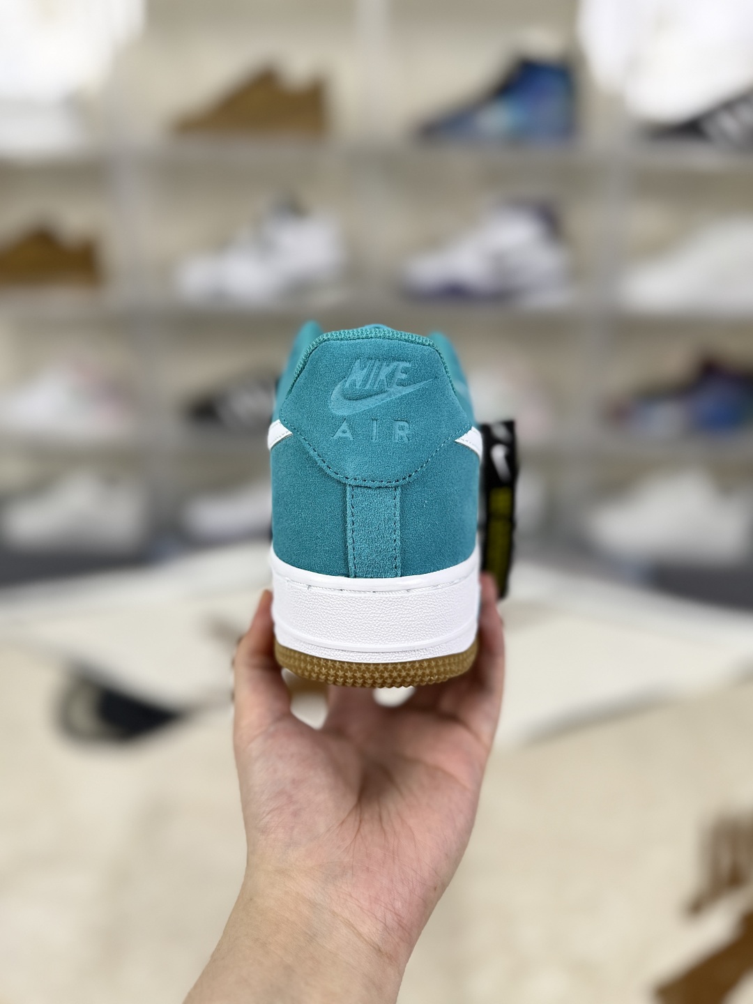 Nike Air Force 1 Low Teal White Sneaker: Comfortable and Stylish 3 cmp i1753987042785 8378 0 2