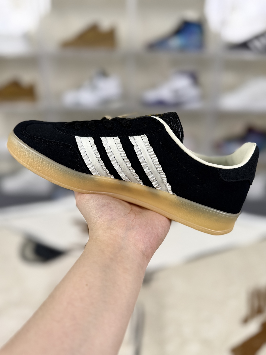 Adidas Originals Gazelle Indoor Wonder Black Unisex Low-Top Sneakers 2 cmp i1753987080236 7194 0 1