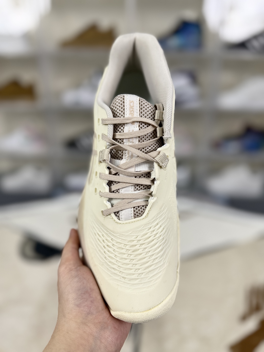 Asics GEL-RESOLUTION X Tennis Shoes - Comfort, Slip-Resistant, Durable, Beige 4 cmp i1753987108337 5381 0 3