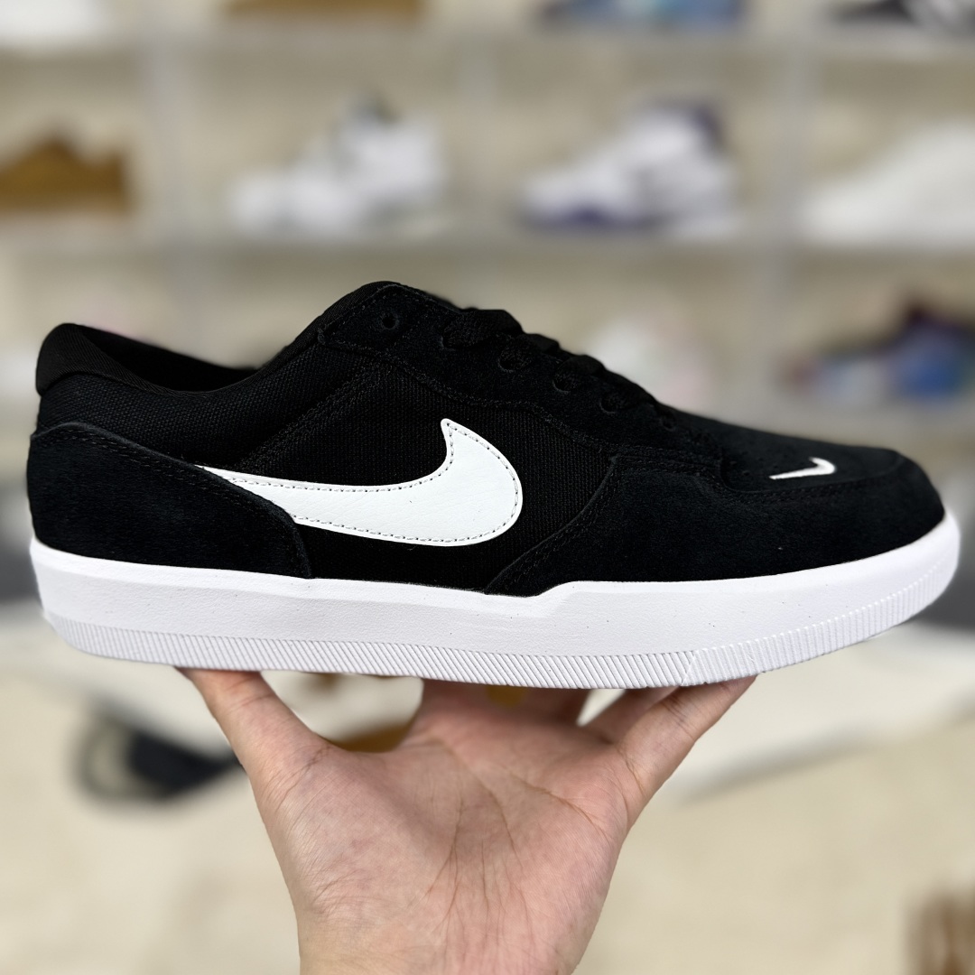 Nike SB Force 58 Black & White Low-Top Skateboarding Shoes - CZ2959-001 8 cmp i1753987157001 9597 0 5
